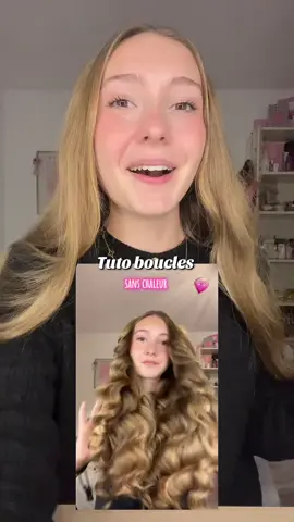 Tuto boucles très attendu ! 🌸💖 À mette en favori les filles !! #emmy_crtt #emmy #emmyღ #tutobouclesanschaleur #viral 