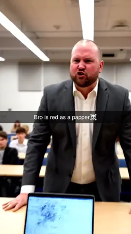 There is no way that just happened 😭 #viral #prof #ai #angryprof #productivity 