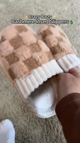 But have you ever felt cashmere on your feet?  THE only slippers you’ll ever want to own✨🎄 #slippers #slippershoes #tiktokshopblackfriday #tiktokshopcybermonday #giftforher