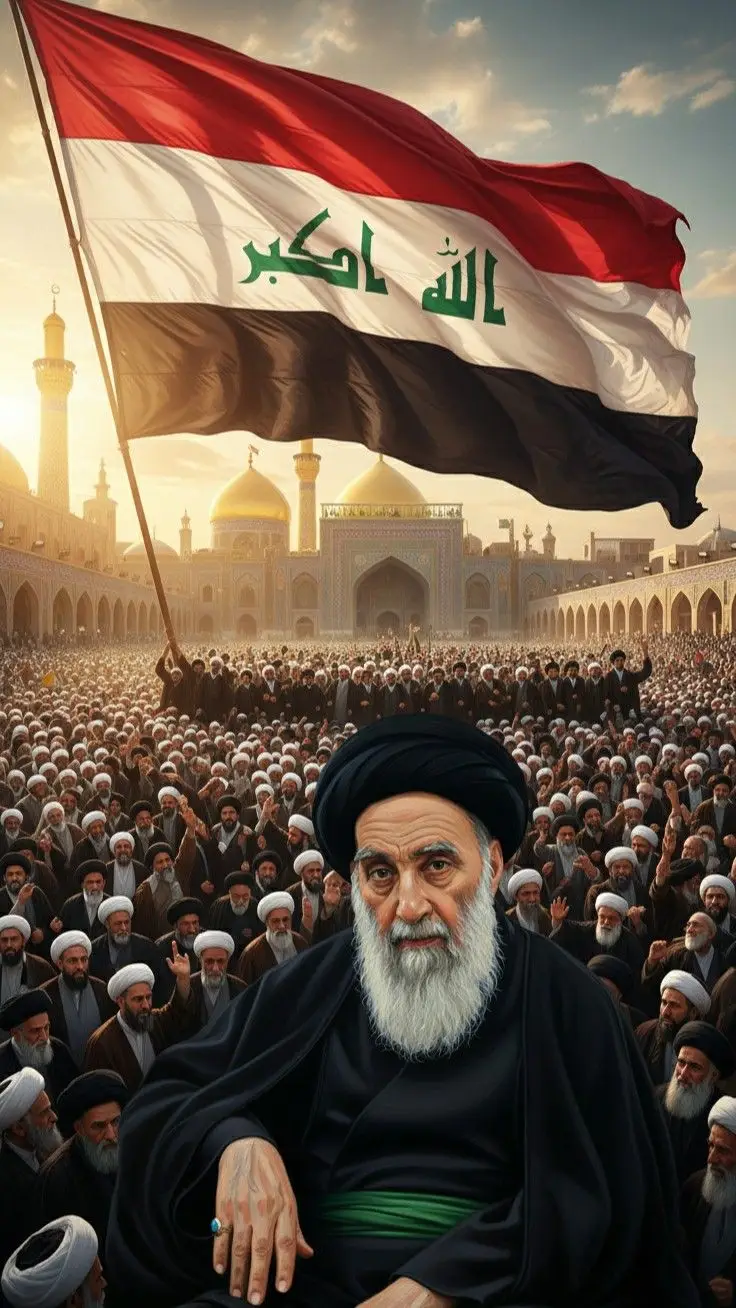 #كل_الشعب_وياك_ياسيد_علي #النجف_الاشرف #المرجعية_الدينية_العليا 