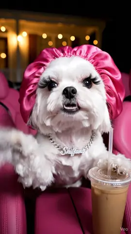 baby I don’t argue, I adjust the energy 😭💅🏽 #sniffanyglitta #ForYou #veo3 #relatableaf #doginfluencer 