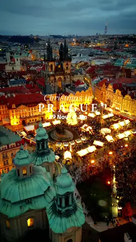 Send this to someone you’d like to visit Prague during Christmas time 🎄✨ This is one of Europe’s most traditional and authentic Christmas destinations. The city combines medieval charm with centuries-old Czech customs that are still celebrated today. ✨Christmas market opens 29 Nov - 6 Jan 2026 (one of the few in Europe that stays open after Christmas!) 🎄 A real spruce tree from the Czech countryside is placed in Old Town Square each year. 🍯 Markets sell classic Czech treats like trdelník (chimney cake), vánočka (sweet bread), roasted chestnuts, and medovina (hot honey wine). 🐟 Locals buy live carp for Christmas dinner; a long-standing Czech tradition. 🎶 Baroque churches across the city host candlelit carol concerts throughout December. Are you planning to visit this year? . . . #ChristmasInPrague #PragueChristmasMarket #VisitPrague #CzechRepublic #WinterTravel     
