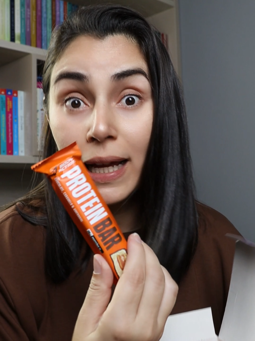 Barra de proteína que parece barra de chocolate! 😋