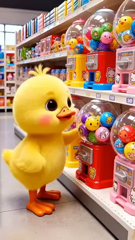 The little duck bought a big bag of jelly! It shared the chewy sweetness with its friends! #foruyou #ducksoftiktok #ducklove #duckdynasty #cuteanimals 