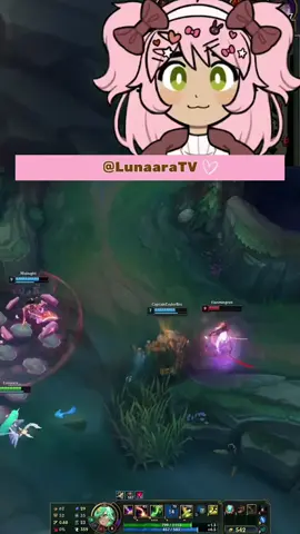 that q movement speed tho 🧑‍🍳😘 #Twitch #streamer #lunaaratv #soraka #pngtuber 