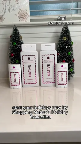 #Ad #NativePartner Mistletoe ready thanks to @Native’s Holiday Collection! Start your holiday’s now by shopping Native's Holiday Collection now at nativecos.com or at your local retailer #native #cleanformulas #favoritetimeofyear  