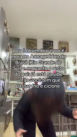 ai vento quase me levou nesse ciclone manas…  #fy #riograndedosul #foryou 