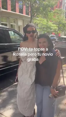 anyways me topé a Rosalia 🫦 #newyork #costarica #rosalia #fyp #parati