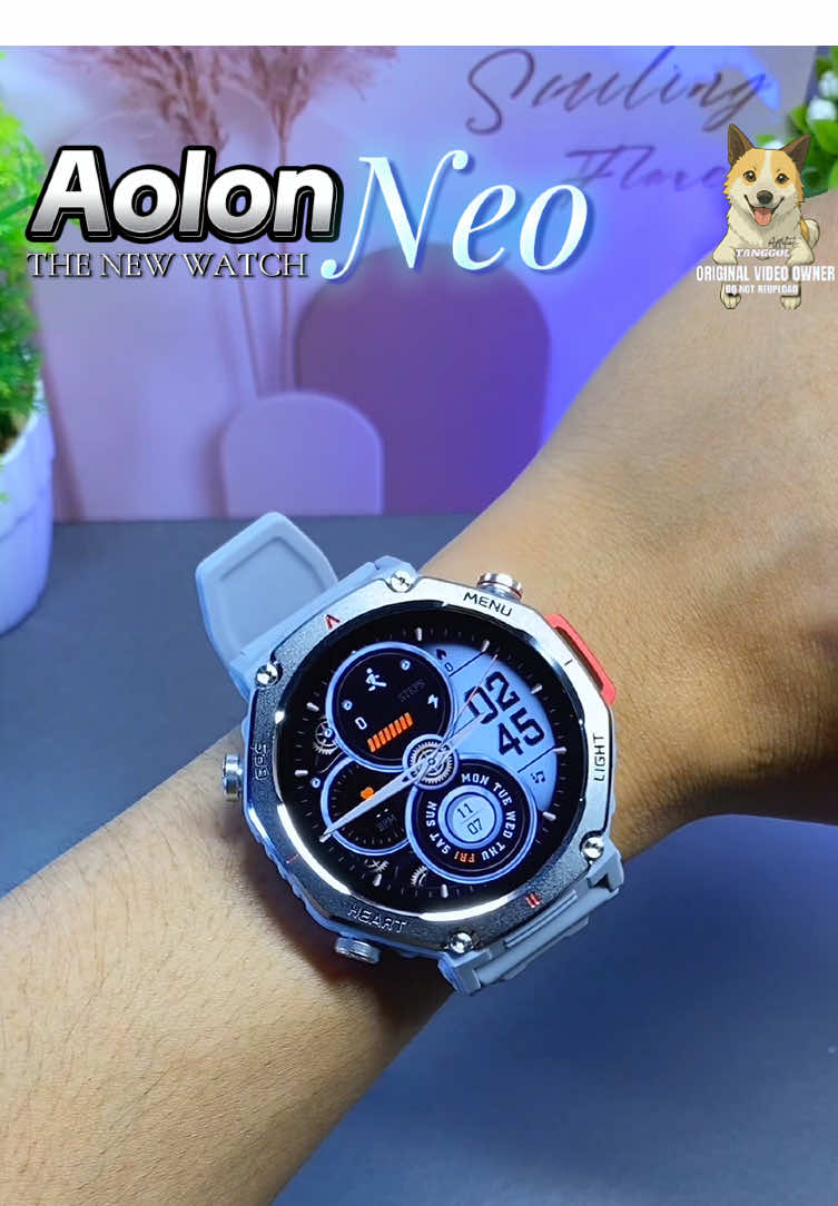 Ready ka na ba maglaro sa totoong buhay? 🏃‍♂️⛰️ Hindi lang pang forma—pang laban din!  Aolon Watch NEO, certified MIL-STD tough, may built-in GPS at Strava-level tracking — kaya bawat takbo, hike, o ride mo, **recorded with precision**.  Tubig? Alikabok? Basagan ng trip? Wala ‘yan dito! 💪 #AolonWatchNEO #BuiltForAction #StravaReady #AdventureModeOn #SmartWatchForChampions     