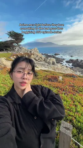 Pebble Beach is the prettiest beach I’ve ever been to #anime #maincharacte 