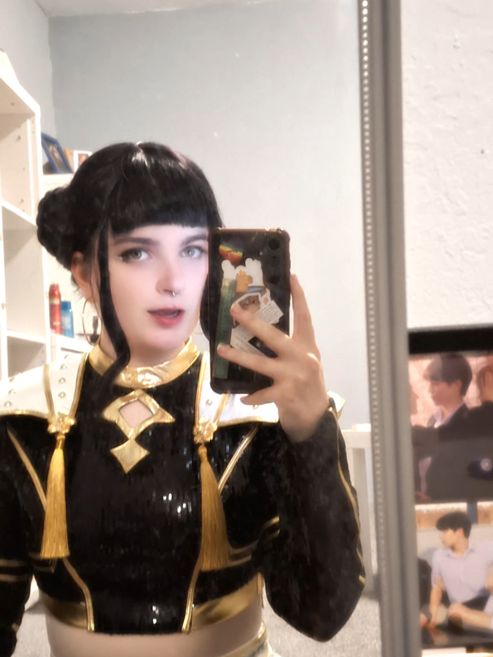 THANK U SO SO MUCH GUYS...i love you all so much⭐️🦋🌸  #zoey #zoeycosplay #kpopdemonhunters #c0splay #fyp @Lena💚 @°•☆Ann♡•° @🍥･*:. Rai.｡.:*🍡 @₊✩‧₊˚౨𝔜𝔲𝔨𝔦ৎ˚₊✩‧₊  @ley 