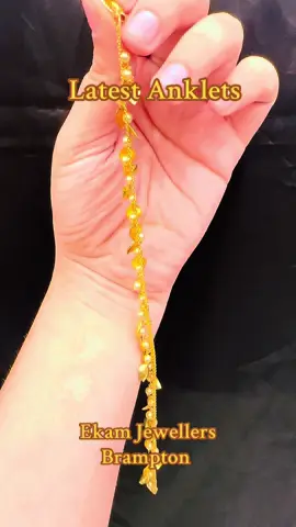 #ekamjewellers #gold #jhanjra #payal #anklets 