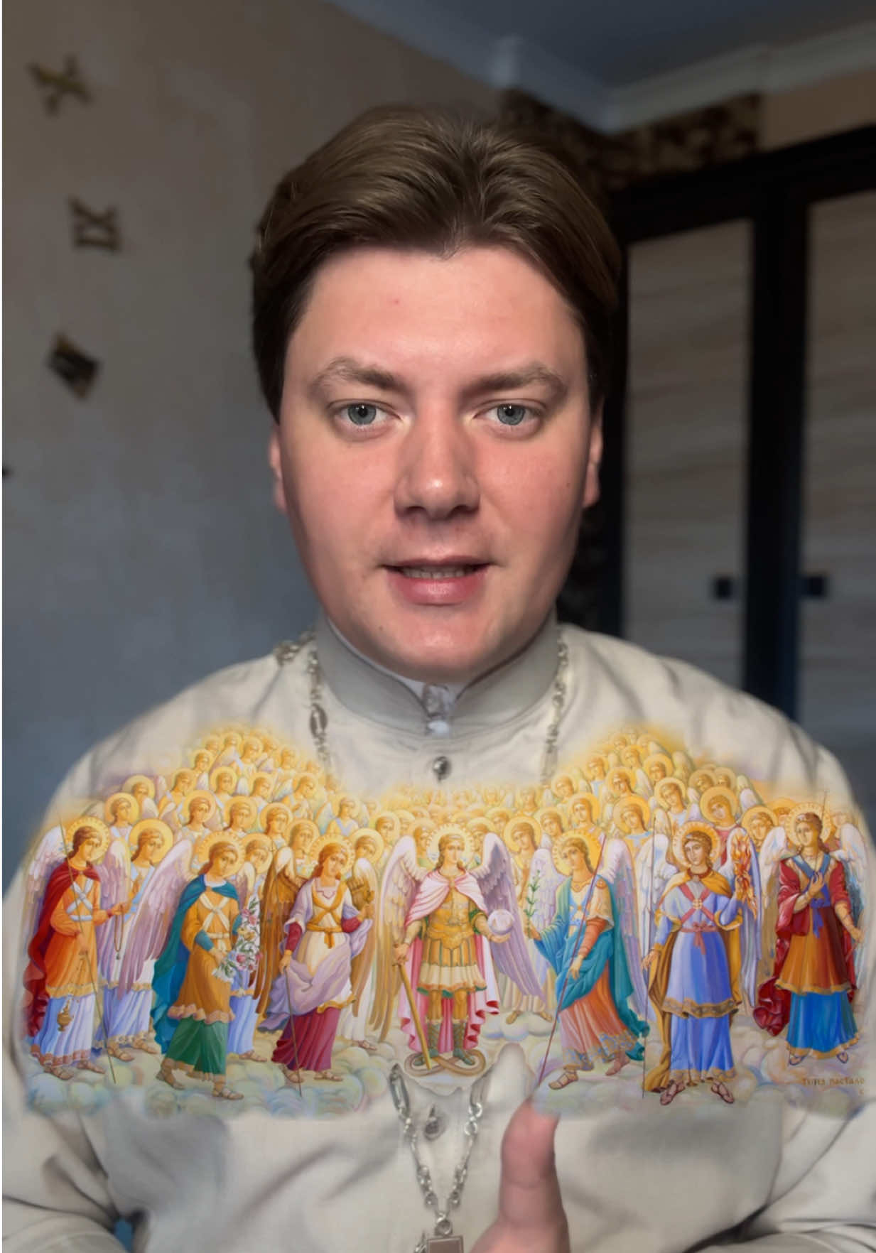 Нехай Архангел Михаїл буде вашим захистом і опорою! Усіх зі святом🙏🏻 #священник #проповідь #архангелмихаїл #ангели #християнство 