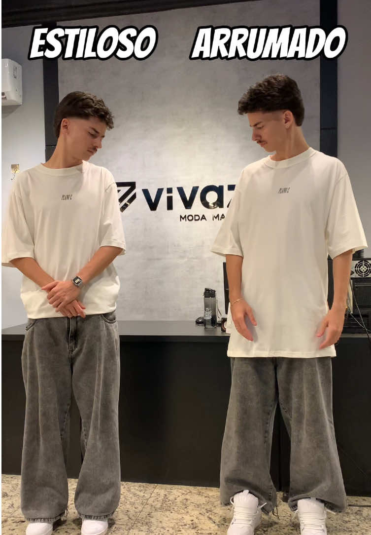 Esse kit ficou sinistro! 🔥🔥 Qual lembra mais você? #outfit #boxy #oversized #foryou #fyp 