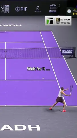 Straight FIRE from @Aryna Sabalenka ❤️‍🔥 @BetMGM 