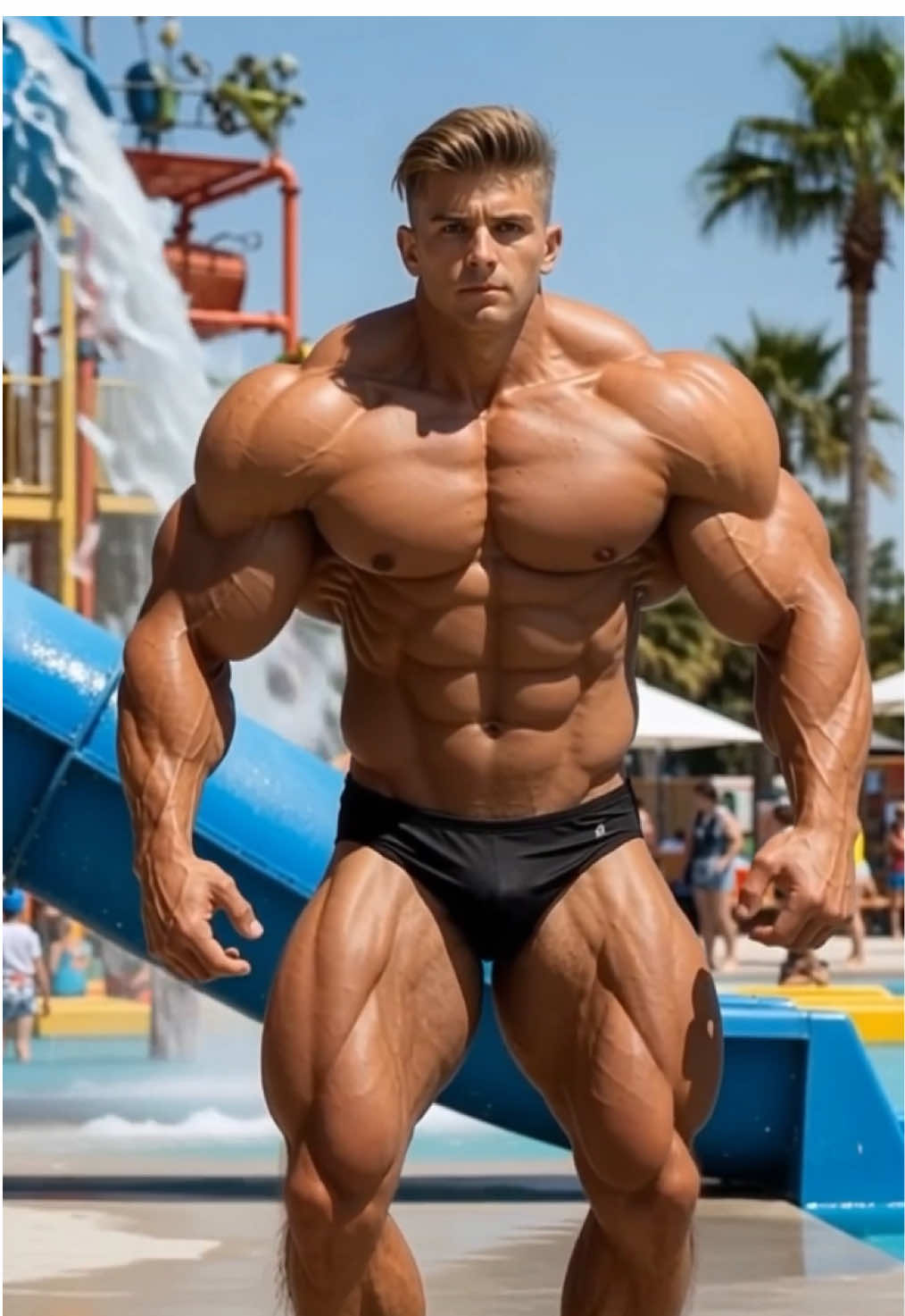 Muscle growth Transformation 💪 #ai #muscle #aimuscle #bodybuildingnatural #bigbody 