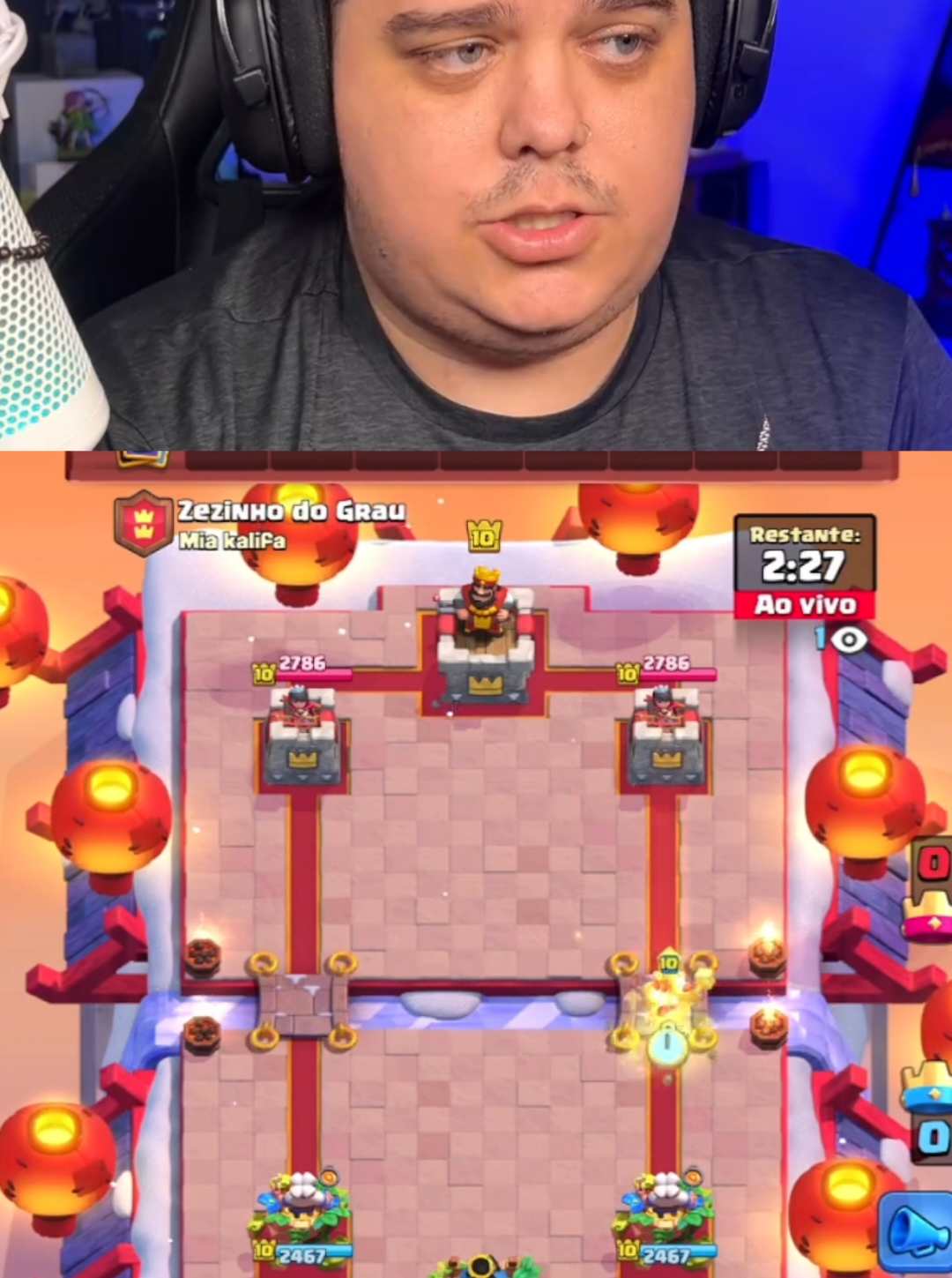 DICA DO ARTUBE PARA O CORINGA  #clashroyale #artube #cortedoartubeclash 