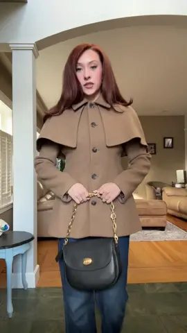 kitten heels > ballet slippers though  Coat from @Oak and Fort 