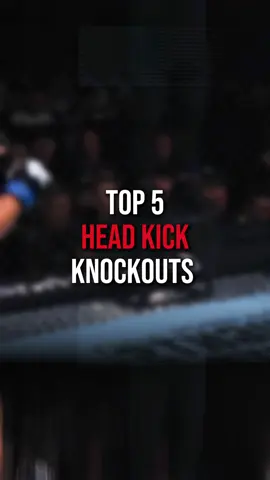 Top 5 Head Kick Knockout #UFC #ufcvideo #top5 #mma #knockouts 