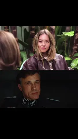 Same energy. #hanslanda #sydneysweeney 