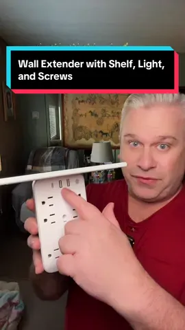 The Tessan Wall Outlet Extender transforms any plug into a powerful charging hub. With six AC outlets, two USB ports, one USB-C, and a built-in night light, it’s perfect for phones, tablets, and smart devices. The sturdy shelf supports up to 11 lb and installs easily using the included two screws for extra stability. Surge protection adds safety, and setup takes seconds — ideal for kitchens, bedrooms, and offices. #TikTokShopBlackFriday #TikTokShopCyberMonday #TTSSouthwest #HomeEssentials #tessan 