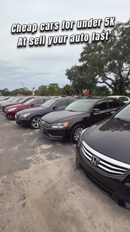 🏎️‼️No matter the price, we'll get you in a car! 🚙  Cars under $5K available now 🛑Stop by Sell Your Autos Fast today - drive off the lot with a deal you won't believe! #CarsUnder5k #CheapCarsForSale #UsedCarsUnder5k #BuyHerePayHere #AffordableCars  