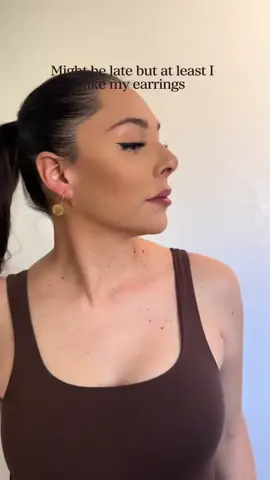 Might be late, but these earrings were worth the wait ✨ #Nucery #fyp #jewelrytiktok #girls 