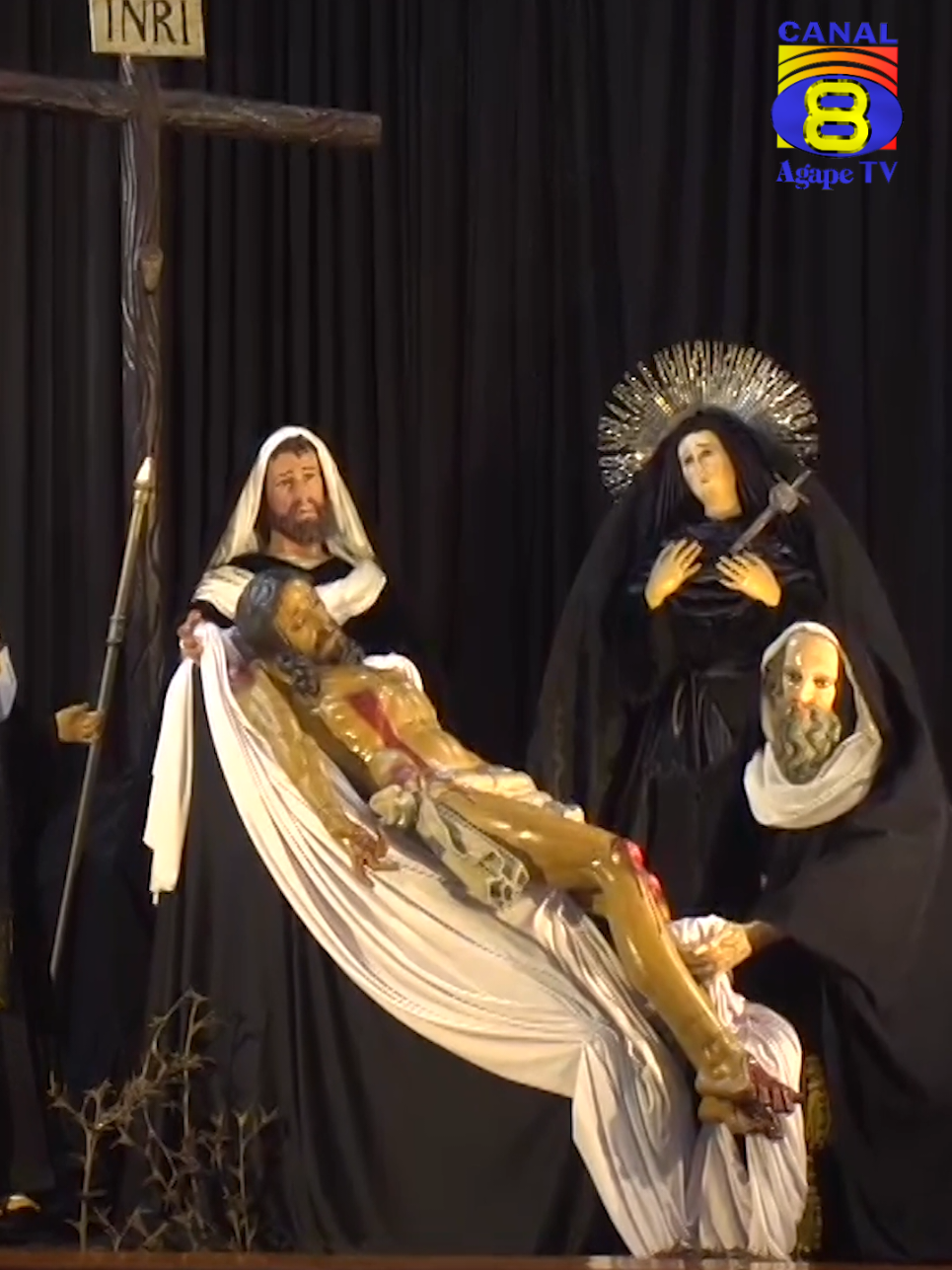 ✨ “Por su dolorosa Pasión, ten misericordia de nosotros y del mundo entero.” ✨ Un momento para detenernos y unirnos en oración con la Coronilla de la Divina Misericordia, recordando que el amor de Dios no tiene límites. ❤️ #coronilla #ÁgapeTV #fyp 