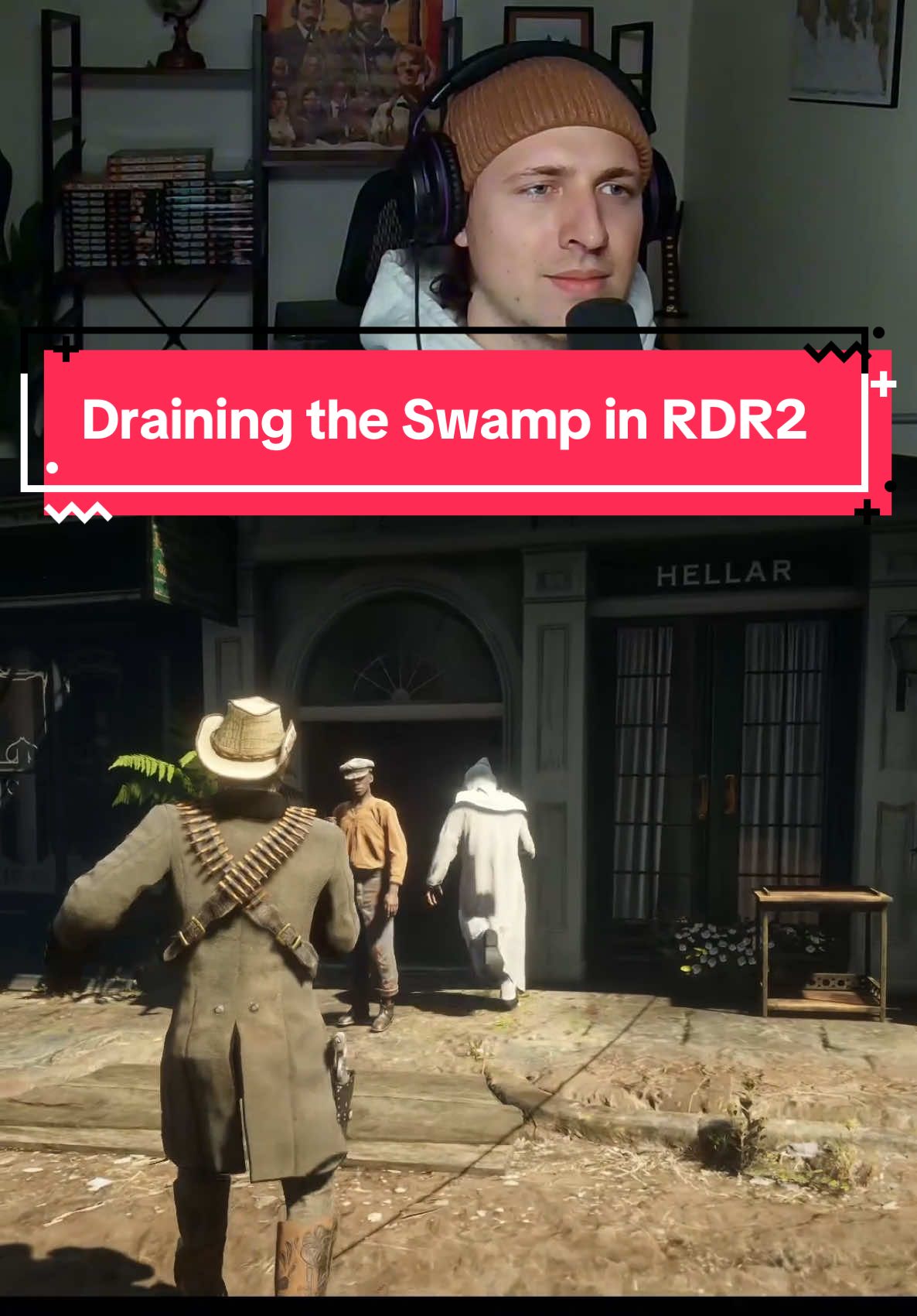 “You gonna do something cowboy?” 🗣️🗣️🗣️ #rdr2 #reddeadredemtion2 #dukeofindy #gaming 