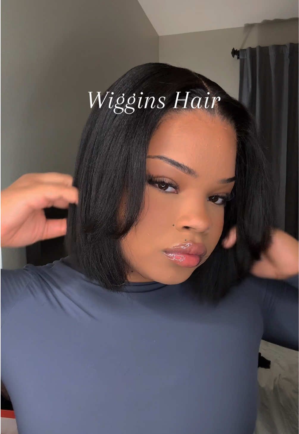 This unit was so perfect! Hair from @Wiggins Hair Store #wiggins #wigginshair #gluelesswig 