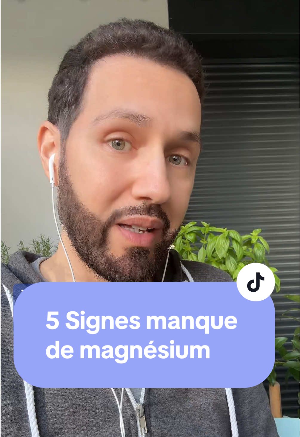 5 signes qui montrent une carence ou un manque de magnésium 5️⃣ #magnésium #magnésiumbisglycinate #magnésiumnaturel 
