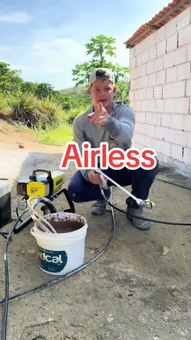 Máquina de pintura airless pro 1000 da menegott #dicas #obra #construção #pedreiro #pintor 
