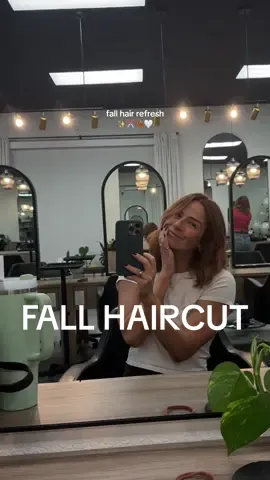 got tired of washing it tbh #cowboycopper #fallhairinspo #longbob 