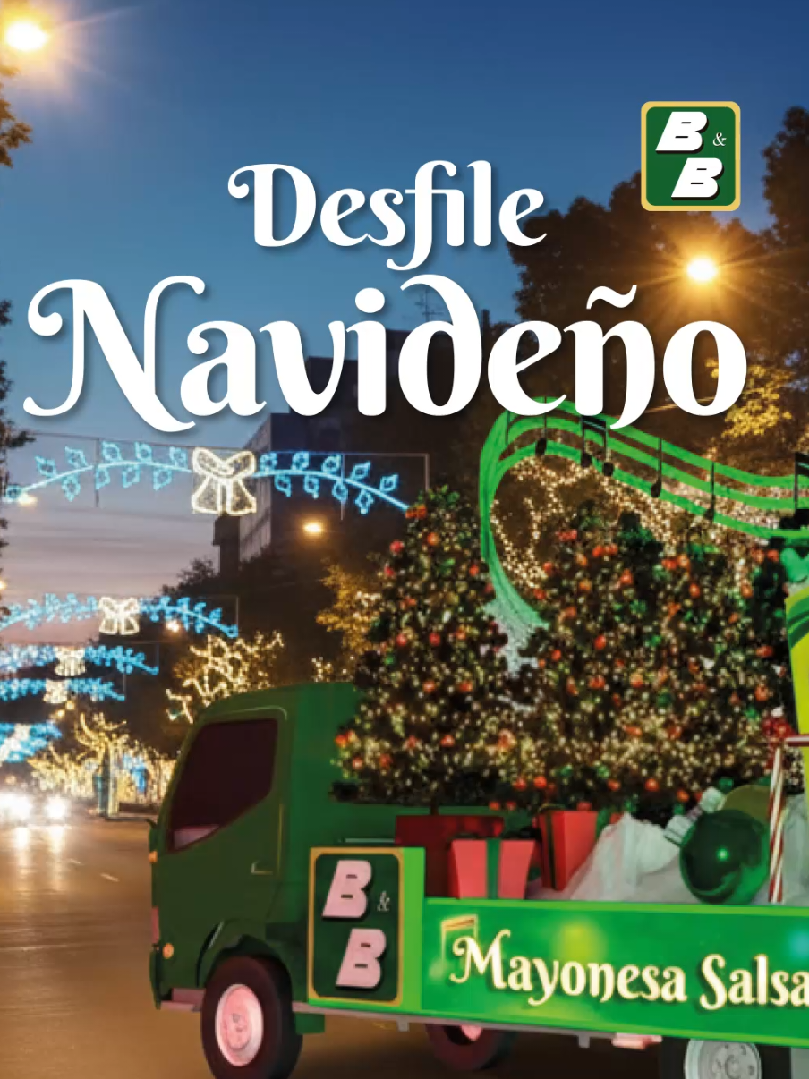 🎄✨ ¡La magia se revela!  ✨🎄 Este año por primera vez tendremos Desfile Navideño B&B, lleno de color, alegría y el sabor que nos une en familia ❤️ 📆 Domingo 16 de noviembre 📍 Salida: 2:00 p.m. San Miguel Petapa 🎶 Revive el jingle navideño de B&B y cántalo junto a nosotros mientras damos la bienvenida oficial a la temporada más linda del año 🎁 Encuentra el recorrido completo en este post y elige tu mejor punto para verlo. ¡No te lo puedes perder! ❤️ #NavidadByB #ElSaborDeNuestraNavidad #DesfileByB #JingleByB 