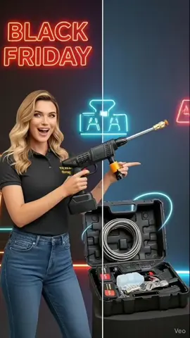 🚗 Black Friday chegou e esse lava-jato tá quase de graça! 😱 #TikTokShop1111BR #TikTokShopBlackFridayBR #lavajato #portatil #blackfriday2025 