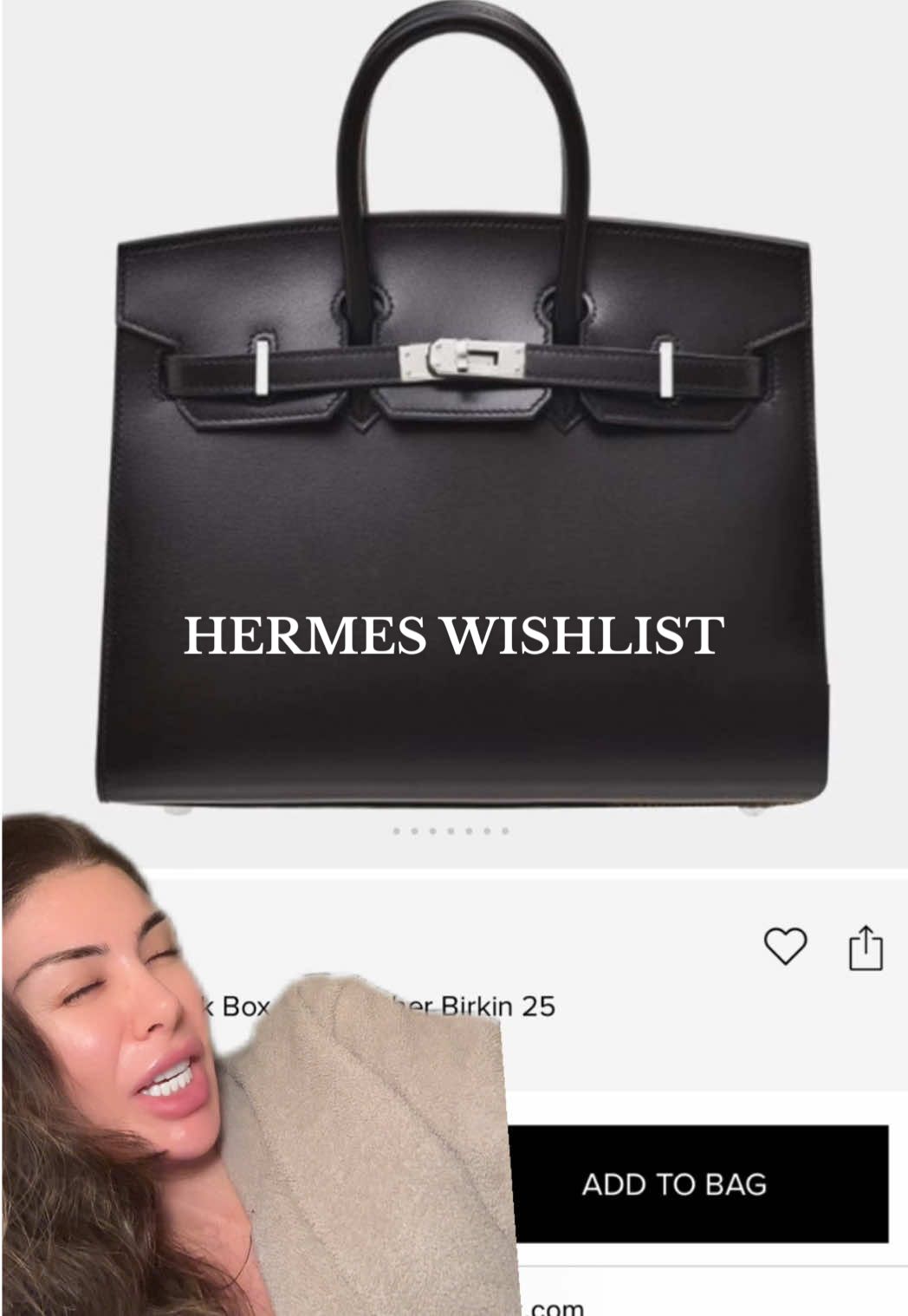 My current Hermes wishlist fueled by spite and hatred like my entire life bc I’m never allowed to be soft 💝