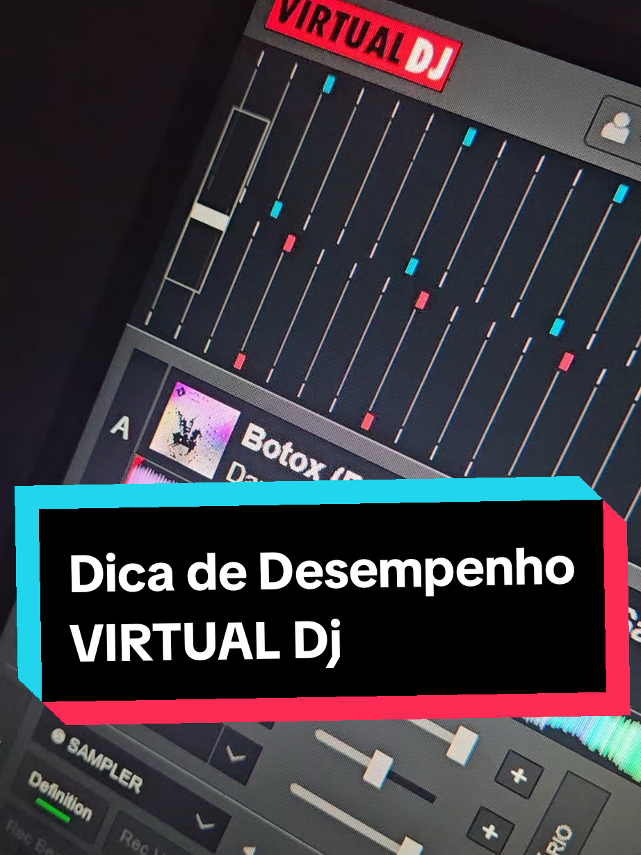 #vidadedj #dj #virtualdj #dicadj Dica de desempenho no virtual dj 2025