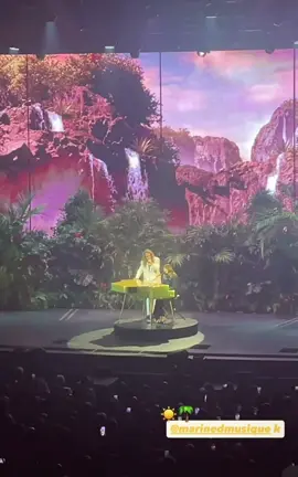 @marinedmusique était au Zénith de Lille au concert de Julien Doré pour y interpréter « Fille Ordinaire ». #marine #marinedmusique #album #filleordinaire #lille 