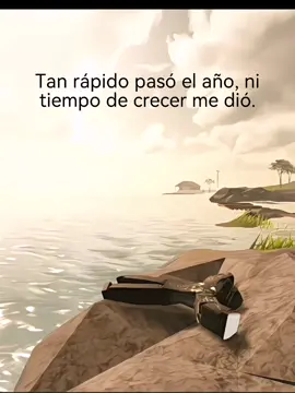 Tan rápido pasó el año, ni tiempo de crecer me dió. ... #robloxfyp #fyp #frases #ns #identificarse