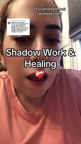 Replying to @Carrie #shadowwork #shadowworkjournal #psychicabilities #healing #fyp shadow work tips 
