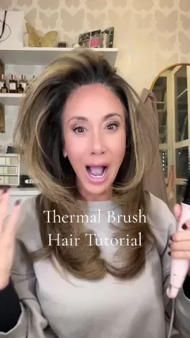Use my code LANGVIP104 To save an additional 10%  A Topenga inspired blowout using the @langehair Glamwave ionic thermal brush!!  The BEST thermal brush out there!  #blowoututorial #hairtutorial #hairrefresh #thermalbrush #90shair  