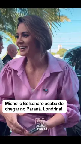 Lady Michelle Bolsonaro em Londrina. Paraná! 👏🇧🇷 #londrina #foryou #bolsonaro #michellebolsonaro 