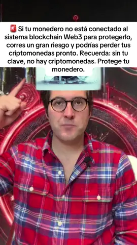 Si tu monedero no está conectado al sistema blockchain Web3 para protegerlo, corres un gran riesgo y podrías perder tus criptomonedas pronto. Recuerda: sin tu clave, no hay criptomonedas. Protege tu monedero.##xrp #xrpenespañol #xrpespaña #xrpripple  #xrpnoticias     
