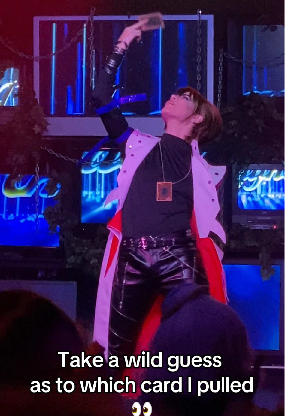 What is your fave Yugioh card?  #dragking #drag #dragmakeup #yugioh #dragshow 