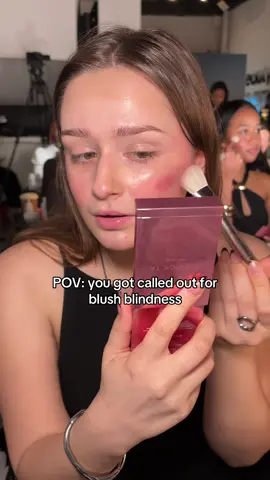 Shoutout to Mikayla for being a real one and helping a girl out 🤣❤️ #blush #blushblindness #patrickta #patricktabeauty #blushhack  @Patrick Ta Beauty @Point of View Beauty 