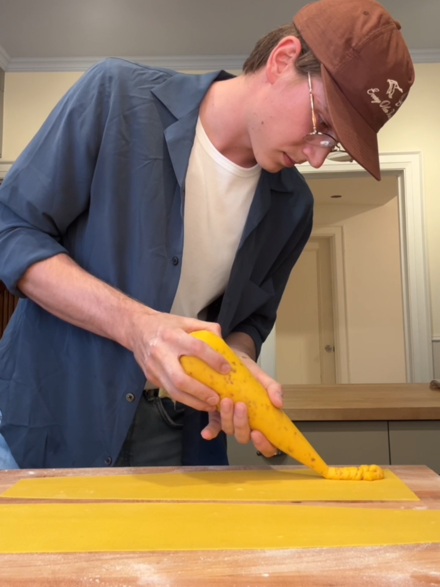 #ad butternut squash agnolotti in a sage cream sauce all made with the help of my@vitamixAscent X #vitamixpartner