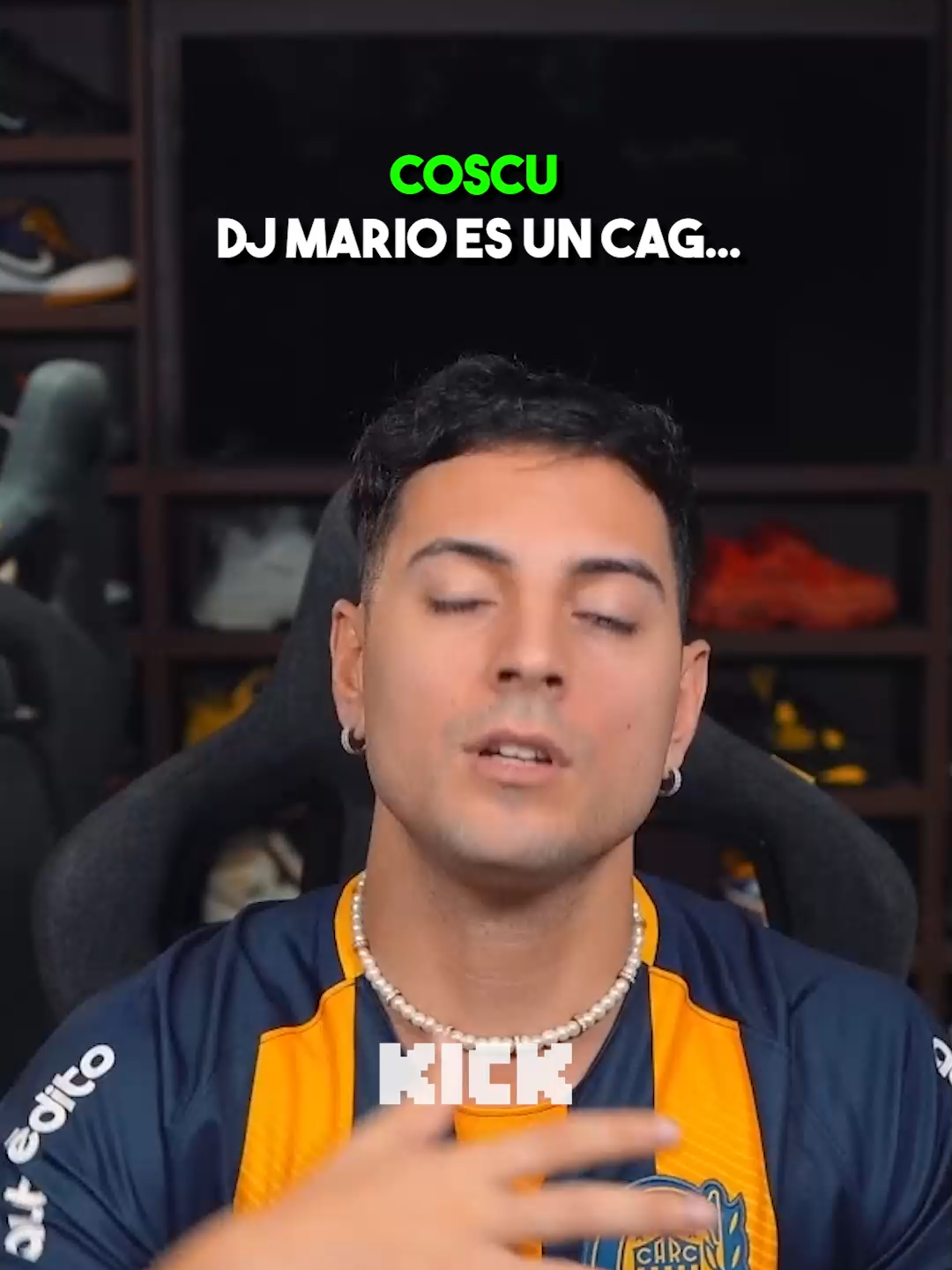 COSCU HABLA DEL PARTIDO ESPAÑA ARGENTINA #fyp #twitch #kick #coscu #djmario