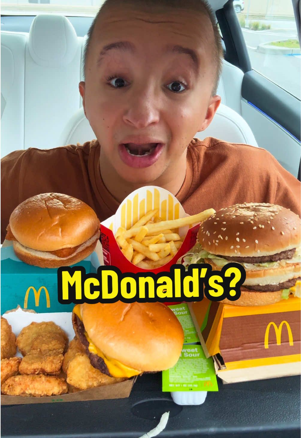 First time trying @McDonald’s #mcdonalds #asmreating #mukbang #fastfood 