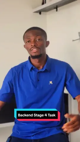 HNG 13 - Backend Stage 4 Task 