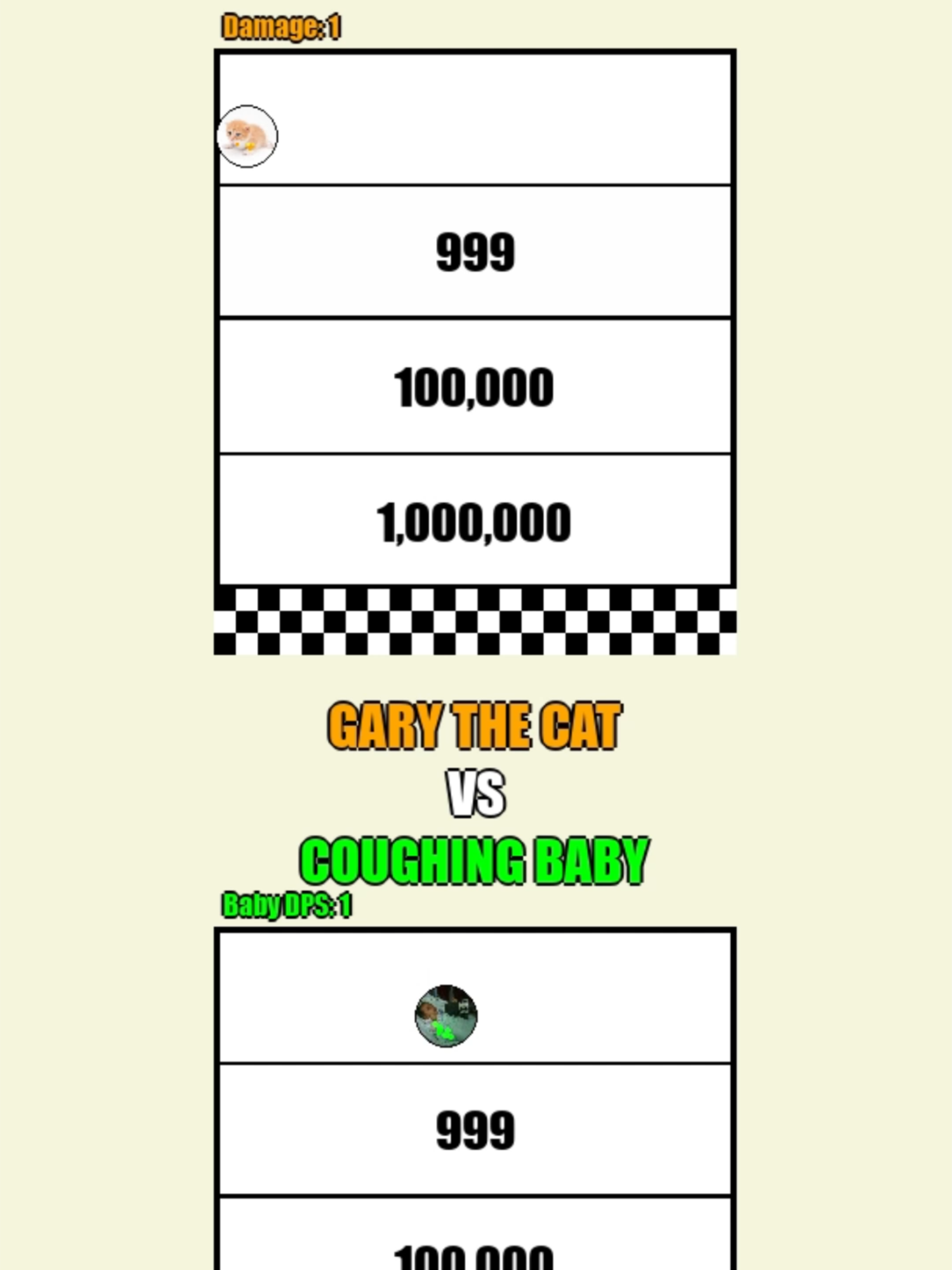 Gary The Cat vs Coughing Baby #satisfyingvideos #simulation #physics #fyp